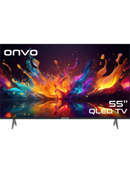 Onvo 55OVF9001UQ 4K Ultra HD 55" 140 Ekran Uydu Alıcılı Google Smart QLED TV