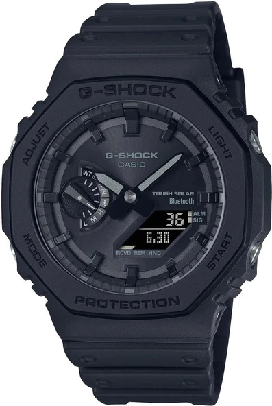CASIO G-SHOCK GA-B2100-1A1DR SİLİKON KORDON ANALOG/DİJİTAL PİLSİZ SOLAR ERKEK KOL SAATİ