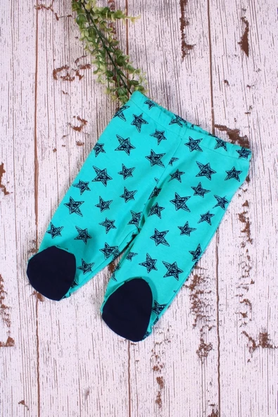 Eterelle Yıldız Desenli Fularlı 5'li Erkek Hastane Çıkışı - 5