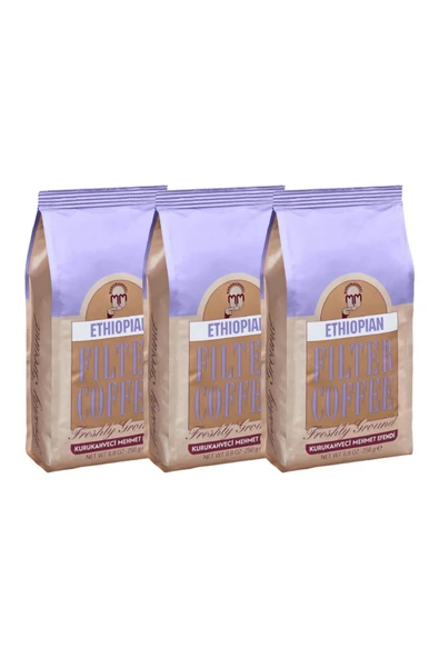 Mehmet Efendi  Ethiopian Filtre Kahve 3 x 250 G