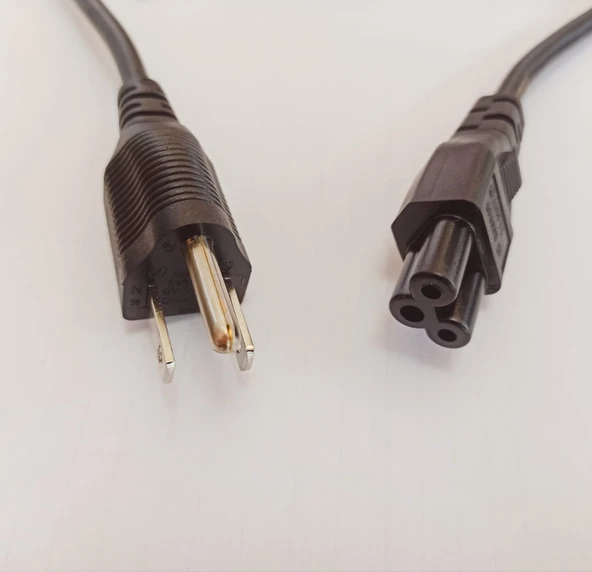 Amerikan Fişli Notebook Power Kablosu 1.8 metre