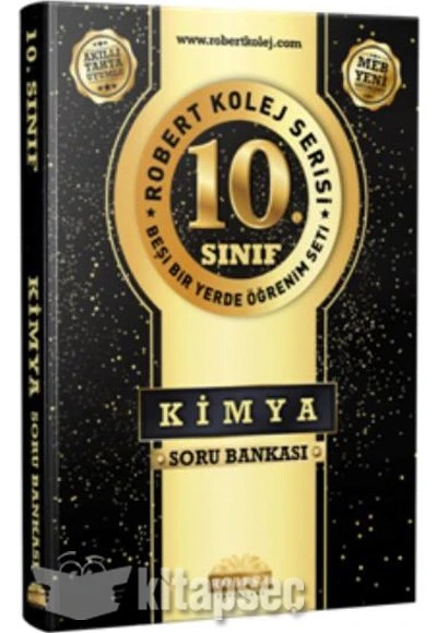 10. Sınıf Kimya Soru Bankası Robert Yayınları