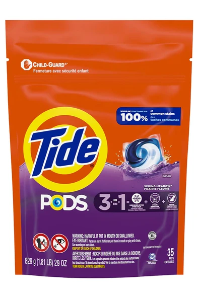 Tide PODS 3in1 Kapsül Çamaşır Deterjanı Bahar Esintisi 35 Kapsül