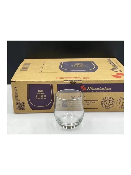 Paşabahçe 42235 Bolero Bardak 275cc 12 Li