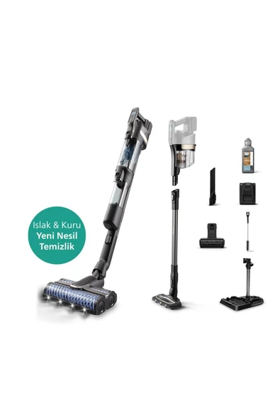 Philips Aqua Trio 9000 Seri XW9463/11 Islak & Kuru Temizlik Kablosuz Dikey Süpürge