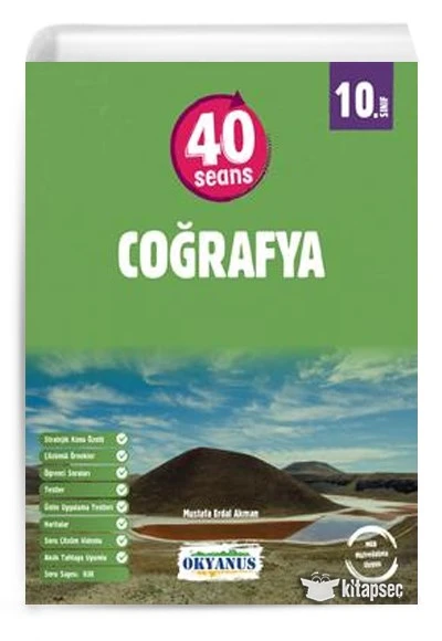 10. Sınıf 40 Seans Coğrafya Okyanus Yayınları