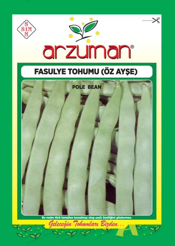 ÖZ AYŞE SIRIK FASULYE TOHUMU 50 GR ürün görseli 1