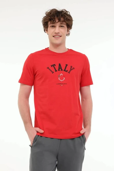 Lumberjack ML Renato 11ITL1030 5fx Kırmızı Erkek T-shirt 101951117