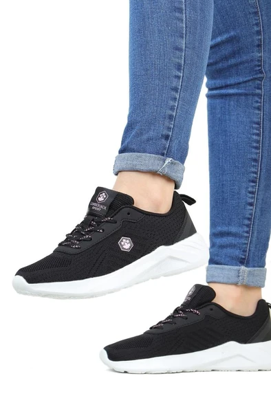 Lumberjack LAST 5FX 101945175 Kadın Spor Ayakkabı Siyah 36-40 - Resim 2
