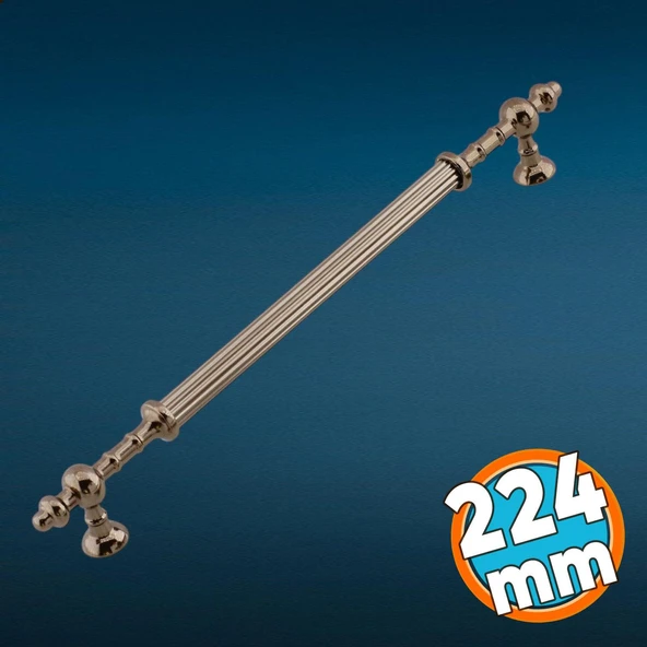 Metal Kulp 224 mm- 22.4 cm Mobilya Çekmece Mutfak Dolabı Dolap Kulpları Kulbu Kulpu Bronz ürün görseli