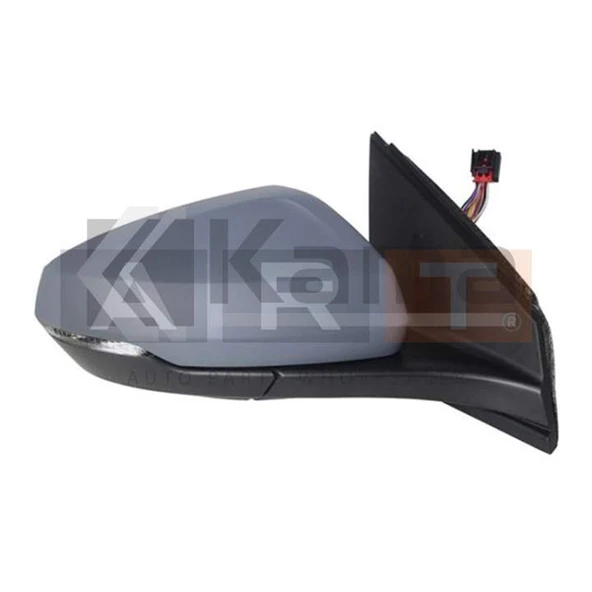 2G1857508N-2G1857508N9B9 DIŞ DİKİZ AYNASI SAĞ (ELEKTRİKLİ/ASTARLI/SİNYALLİ) VW POLO 17- İTHAL