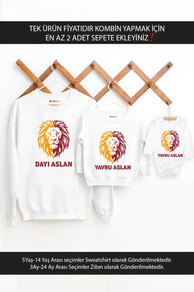 Leon Dayı Yavru Aslan (TEK ÜRÜN FİYATIDIR KOMBİN YAPMAK İÇİN EN AZ 2 ADET SEPETE EKLEYİNİZ)