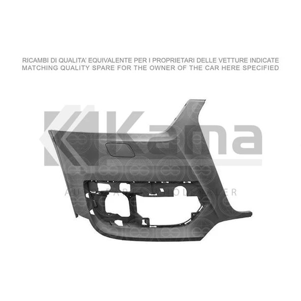8U0807066GRU TAMPON KÖŞESİ SAĞ ÖN (FAR YIKAMALI) (ASTARLI) AUDI Q3 11- CZ Belgeli İTHAL