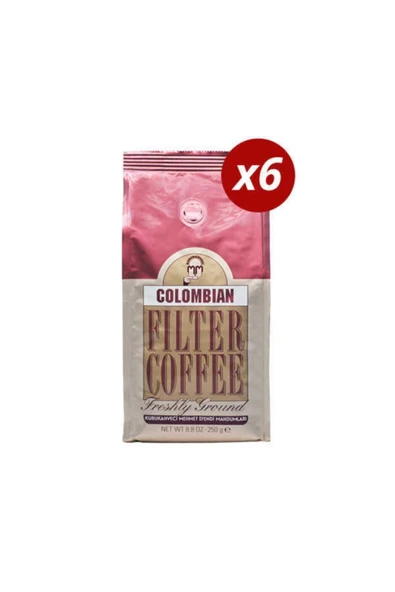 Mehmet Efendi Colombian Kahve 6 x 250 gr