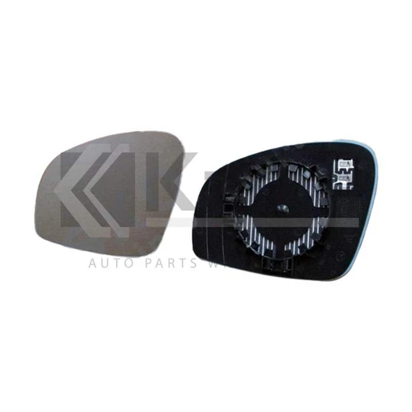 5J0857522M DIŞ DİKİZ AYNA CAMI SAĞ (ELEKTRİKLİ) SKODA FABIA 07-15 İTHAL