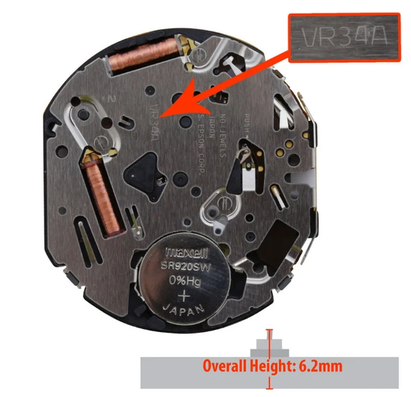 SEİKO VR34 SAAT MAKİNASI - 3