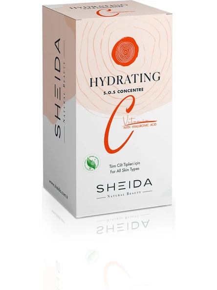 Sheida S.o.s C Vitaminli Hyaluronic Acid Konsantre Serum 30 ml