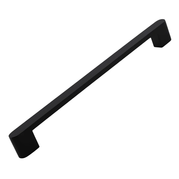 Uhud Kulp 192 mm Siyah Metal Mutfak Mobilya Çekmece Mutfak Dolap Dolabı Kulpları Kapak Kulbu 19.2 cm - 4