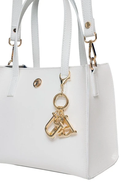 U.S. Polo Assn. Çapraz Askılı Kadın Çanta Beyaz Us25187 - 4