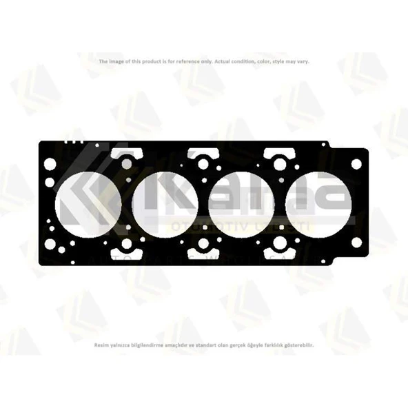 96440164 SİLİNDİR KAPAK CONTASI (2 KERTİK) CHEVROLET CAPTIVA C100 (2.0D) 07-10 / OPEL ANTARA (2.0CDTI) 07- İTHAL