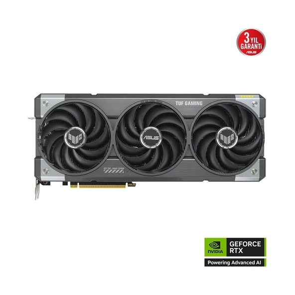 ASUS TUF-RTX5070TI-O16G-GAMING-NVIDIA-GEFORCE-RTX 5070 TI-16GB GDDR7-256BIT--OC-2XHDMI-3XDP-RGB-DLSS4 Ekran Kartı - 6