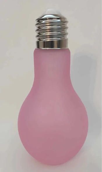 VIP DEKOR DÜĞÜN IŞIKLARI LIGHTBULB PİNK GLASS LED LİGHT PEMBE CAM AMPUL LED LAMBA RENKLİ LED IŞIKLI - Resim 4