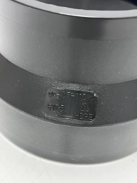HDPE Boru Dn125 110° (1 Adet) - Resim 3