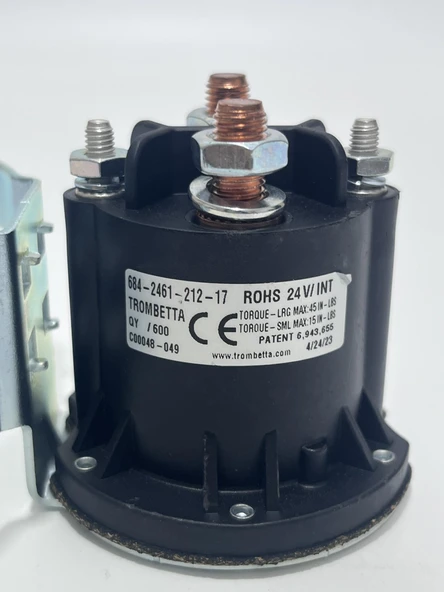 Trombetta Hidrolik Pompa Kontaktörü 24V 684246121217 - 5