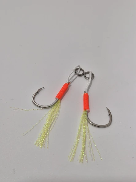 Sarı Simli Asist Jig İğnesi No16 2 Adet - 2