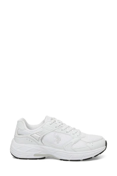 U.S. Polo Assn. FELIX WMN 5FX 101946986 Kadın Spor Ayakkabı Beyaz A.Gri 36-40