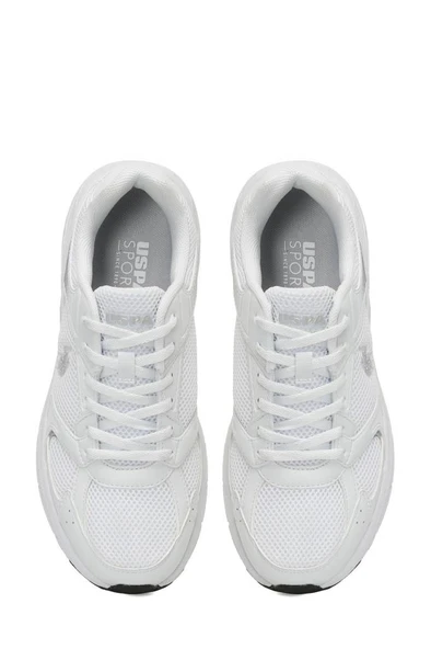 U.S. Polo Assn. FELIX WMN 5FX 101946986 Kadın Spor Ayakkabı Beyaz A.Gri 36-40 - 4