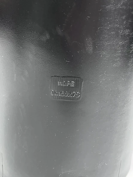 HDPE Boru Bağlantı Parçası Dn160x75 (1 Adet) - 3