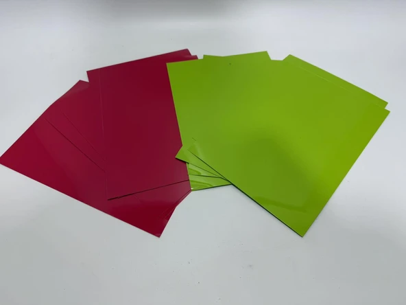 Renkli Alüminyum Levha 0,2mm 29x20cm 10 Adet - 2