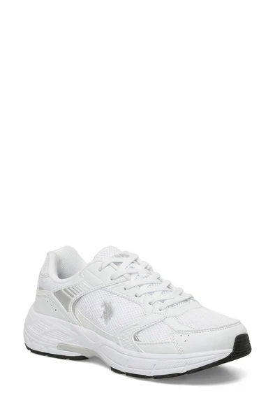 U.S. Polo Assn. FELIX WMN 5FX 101946986 Kadın Spor Ayakkabı Beyaz A.Gri 36-40 - 2