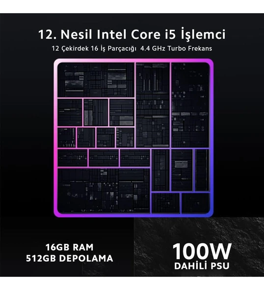 Xiaomi Mini Pc i5-1240P 16GB 512GB SSD Win 11 - 3