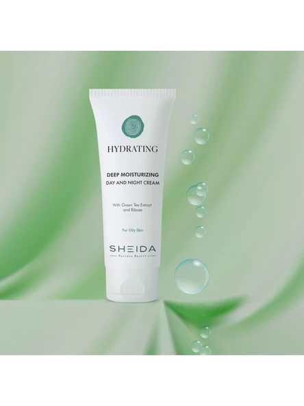 Sheida Hydrating Yoğun Nemlendirici Günlük Bakim Kremi (Yağlı Ciltler) 75ML