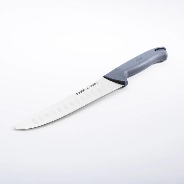 Pirge Gastro Kasap Bıçağı No:4 Oluklu 21 Cm Gri