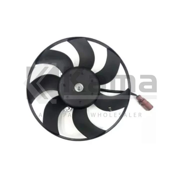 1K0959455DG-1K0959455R FAN MOTORU DAVLUMBAZSIZ SAĞ (295mm) VW GOLF-5 / GOLF-6 / JETTA / PASSAT / CADDY / AUDI A3 / SEAT LEON (BMY/BLG/BGU/BSE/BLF/BLP/BJB/BKD/B İTHAL