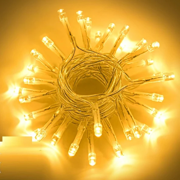 13 METRE GÜN IŞIĞI ULTRA CANLI NET IŞIK GÜN IŞIĞI LED IŞIK SABİT YANAR FİŞLİ YILBAŞI AĞACI IŞIĞI ürün görseli