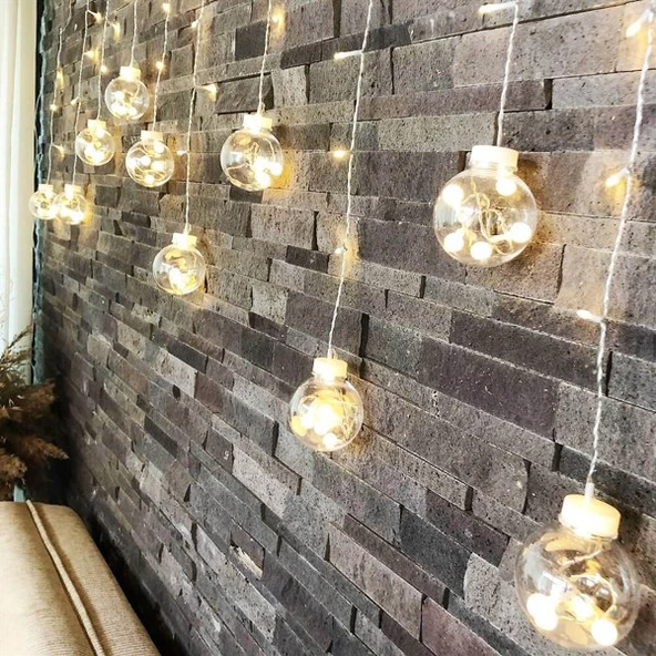 GÜN IŞIĞI SALKIM LED IŞIK BÜYÜK TOP SALKIM IŞIK TOP LED IŞIK YILBAŞI IŞIĞI YILBAŞI SÜSLEME IŞIĞI