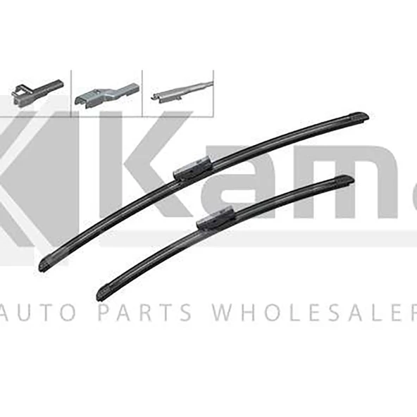 A1768202800 Kampanya SİLECEK SÜPÜRGE TAKIMI ÖN (600/475) VW GOLF-5 / GOLF-6 / PASSAT / CADDY 06- İTHAL