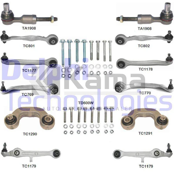 8E0498998-8D0407505L ÖN TAKIM KİTİ (ALÜMİNYUM) AUDI A4 00-09 İTHAL ürün görseli