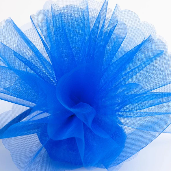 27 METREX70 CM KOYU MAVİ SÜSLEME TÜLÜ KOYU MAVİ TÜL ARABA ÇİÇEK DÜĞÜN DEKOR TÜL BLUE DECORATIONTULLE ürün görseli 1