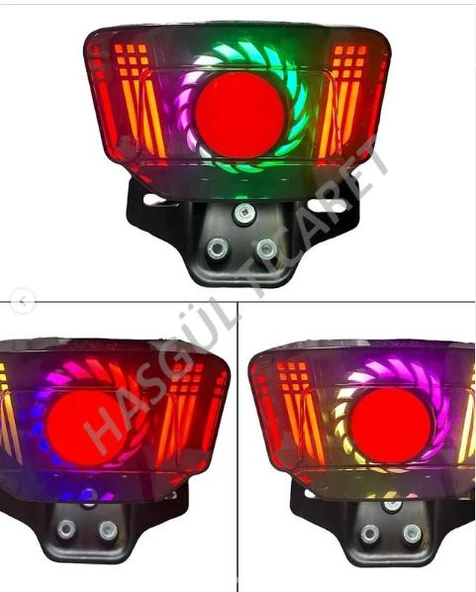 hsgl Cg Angel Model sinyalli Arka Komple cg arka far kımızı - 3