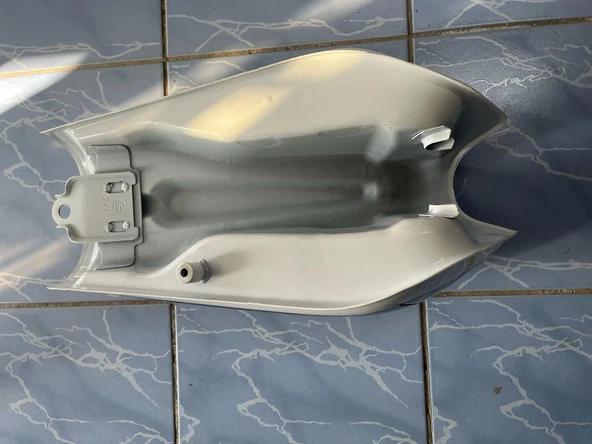 Algaride   Motorsiklet KÜBA cg ince tip depo şamandırasız beyaz renk - 2