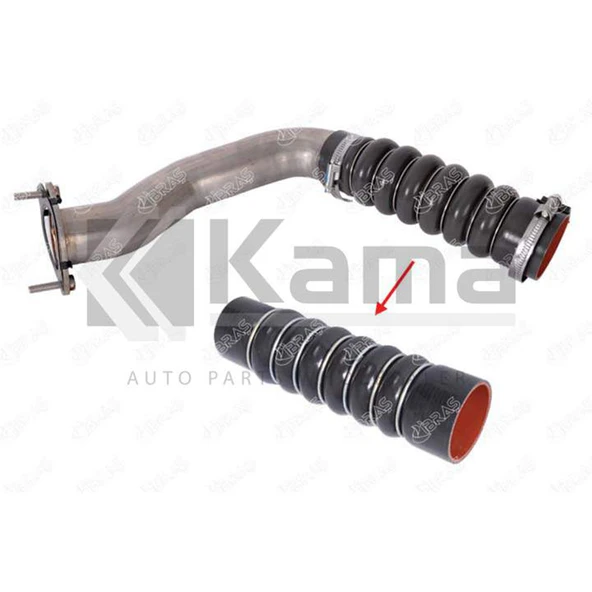 4820933 TURBO HORTUMU CHEVROLET CAPTIVA C140 (2.0D LNP) 11- / OPEL ANTARA (2.2CDTI) 11- İTHAL ürün görseli