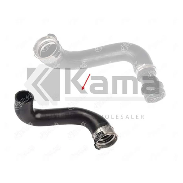 39152773 TURBO-ŞARJ ARA EMME HORTUMU OPEL ASTRA-K (B1.4XFL/B1.4XFT) 16-20 İTHAL