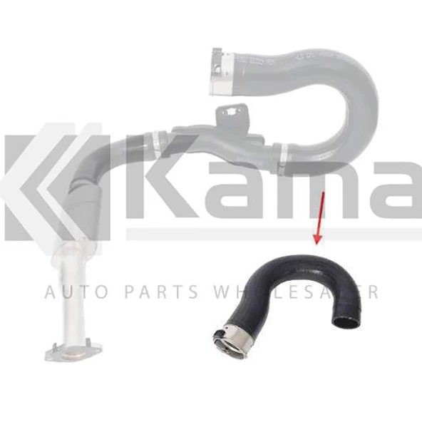 95182747 TURBO HORTUMU CHEVROLET AVEO T300 (1.3D LSF/LDV) 11- İTHAL ürün görseli