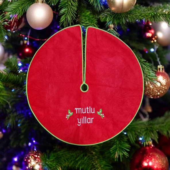 VIP KALİTE YILBAŞI AĞACI ETEĞİ YILBAŞI AĞACI ALTLIĞI NOEL AĞACI ETEĞİ YILBAŞI SÜSLERİ NOEL SÜSLERİ ürün görseli