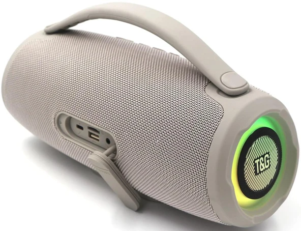 Usb Sd Kart Girişli Fm Radyolu Bluetoothlu Ledli Müzik kutusu Hoparlör TG418 - Resim 2